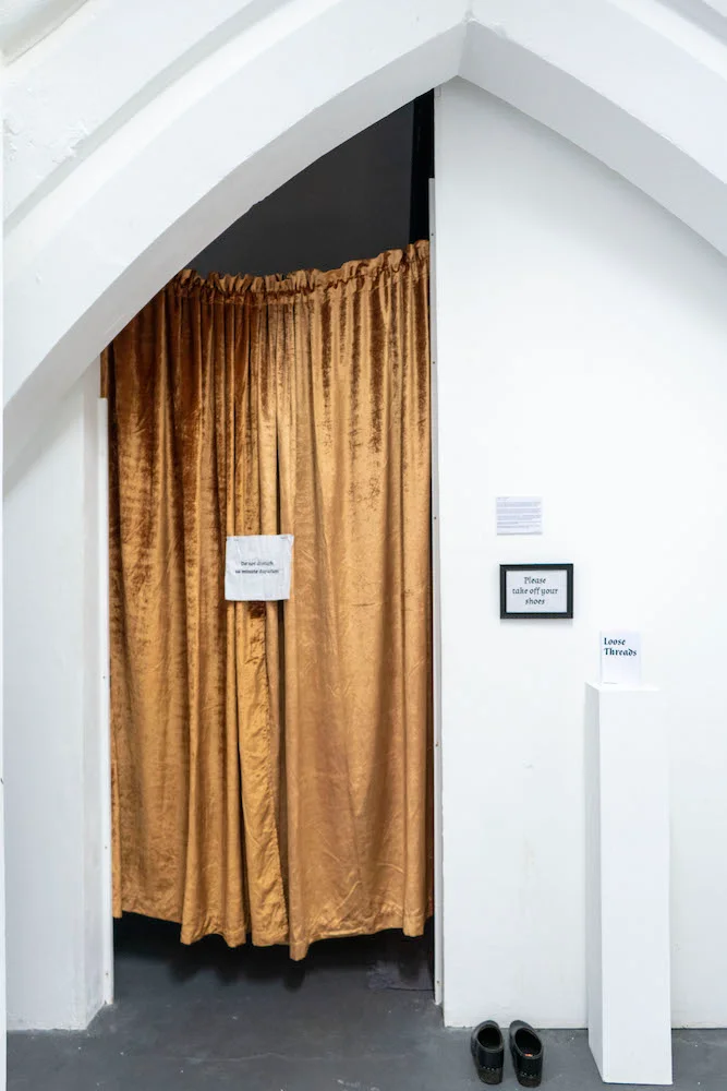 Loose Threads — install view